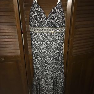 Mermaid style prom dress
